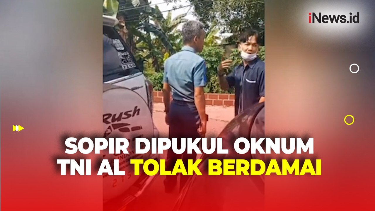 Sopir Mobil Katering Dipukul Oknum TNI AL, Korban Menolak Berdamai