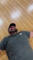 Man Falls on His Back While Attempting Trick Bowling Shot