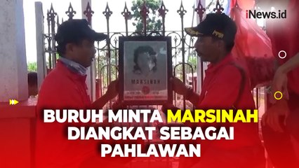 Gelar Doa Bersama, Ratusan Buruh Ziarah ke Makam Marsinah saat Peringatan May Day