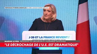 Marine Le Pen : «Nous voulons que la France défende ses intérêts en Europe»