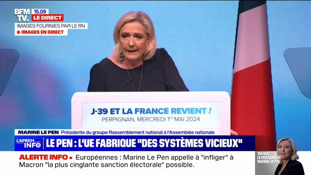 Marine Le Pen veut éradiquer le trafic d'êtres humains en traquant les passeurs, en condamnant les ONG qui sont leurs complices affirme Marine Le Pen