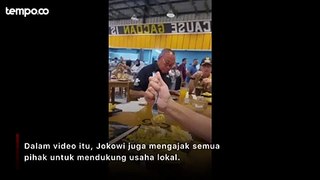 Jokowi Ngevlog Makan Mie Gacoan di NTB, Mengeluh Kepedasan