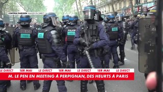 1er-Mai : la manifestation parisienne perturbée par des éléments radicaux