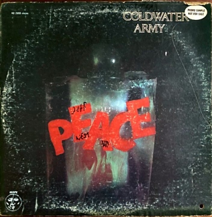 Coldwater Army – Peace  Rock, Blues Rock, Southern Rock, Psychedelic Rock