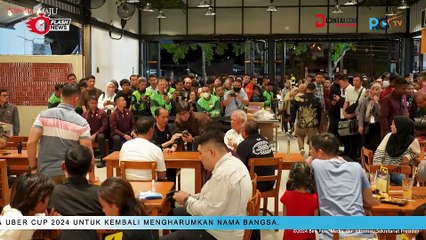Presiden Jokowi Santap Mie Gacoan dan Sapa Warga di Mataram