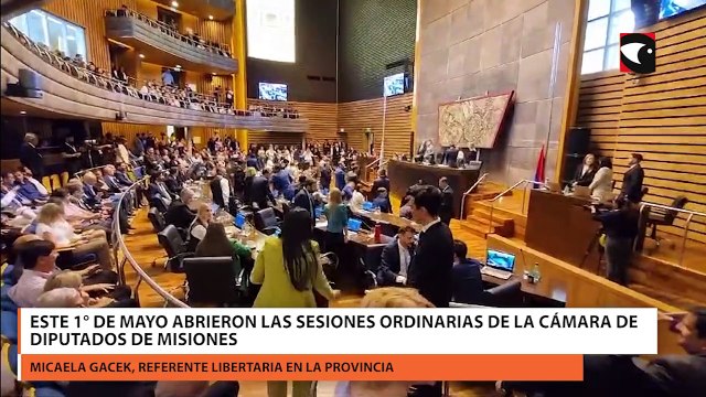 Este 1° de mayo abrieron las sesiones ordinarias de la Cámara de Diputados de Misiones