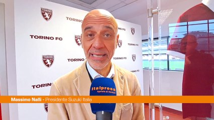 Suzuki in granata su maglia speciale Torino