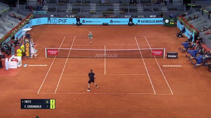 Taylor Fritz vs Francisco Cerúndolo (6-1, 3-6, 6-3) | Masters 1000 de Madrid 2024 | Cuartos de final