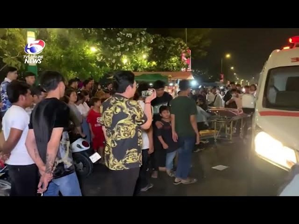 ជិះម៉ូតូទាក់ដៃចង្កូតនិងរ៉ឺម៉ក ដួ..ល ចូលក្រោមកង់រថយន្តកុងតឺន័រ កិ...ន ស្លា...ប់ មួយរំពេច