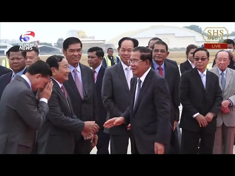 សម្តេចតេជោ ហ៊ុន សែន បានដឹកនាំគណៈប្រតិភូ អញ្ជើញត្រឡប់មកដល់កម្ពុជា