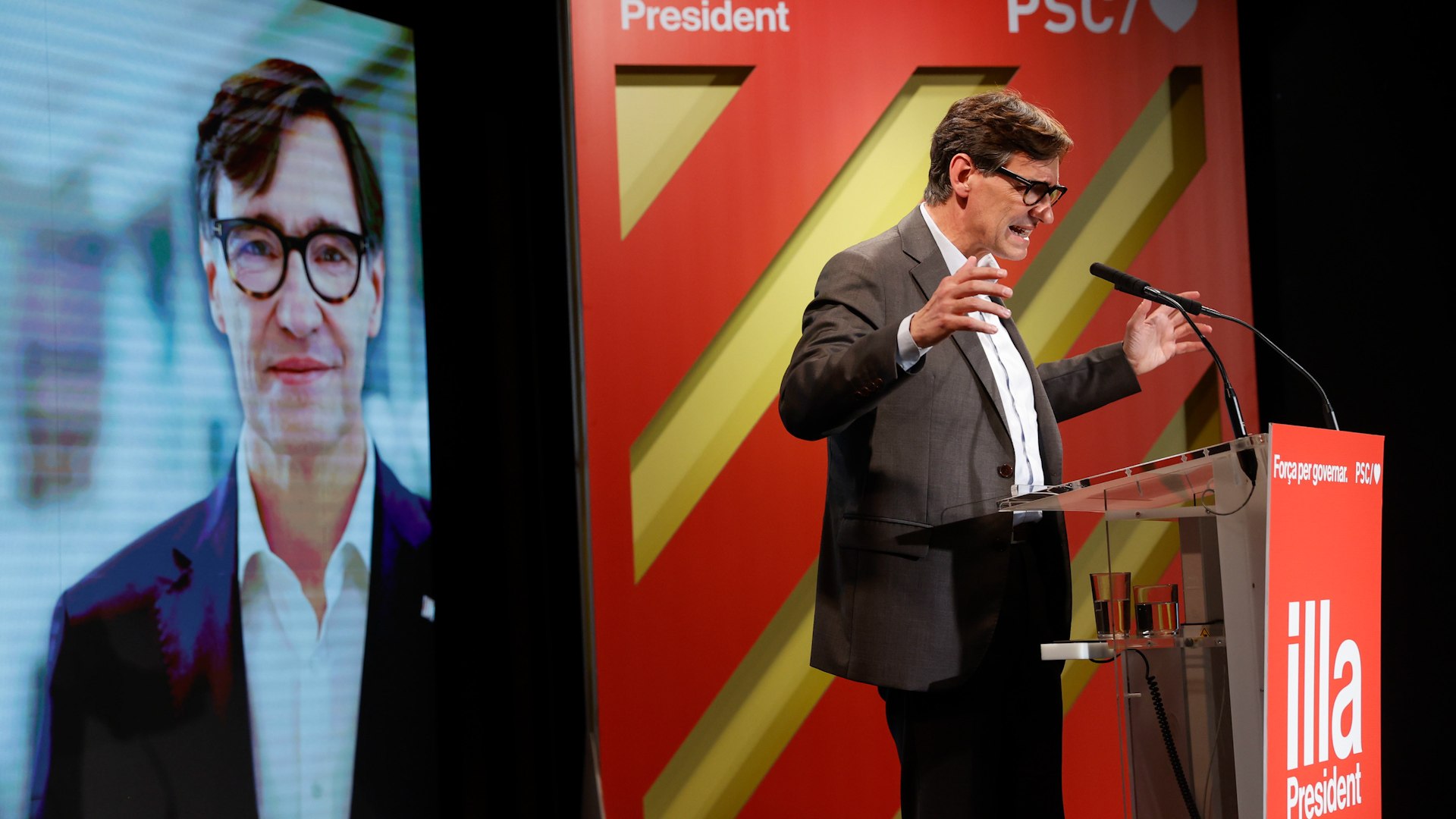 Salvador Illa ya no esconde posibles pactos con el nacionalismo y se abre a gobernar con Junts tras las elecciones catalanas del 12-M