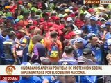 Trabajadores apoyan las políticas de protección social implementadas por el Gobierno Bolivariano