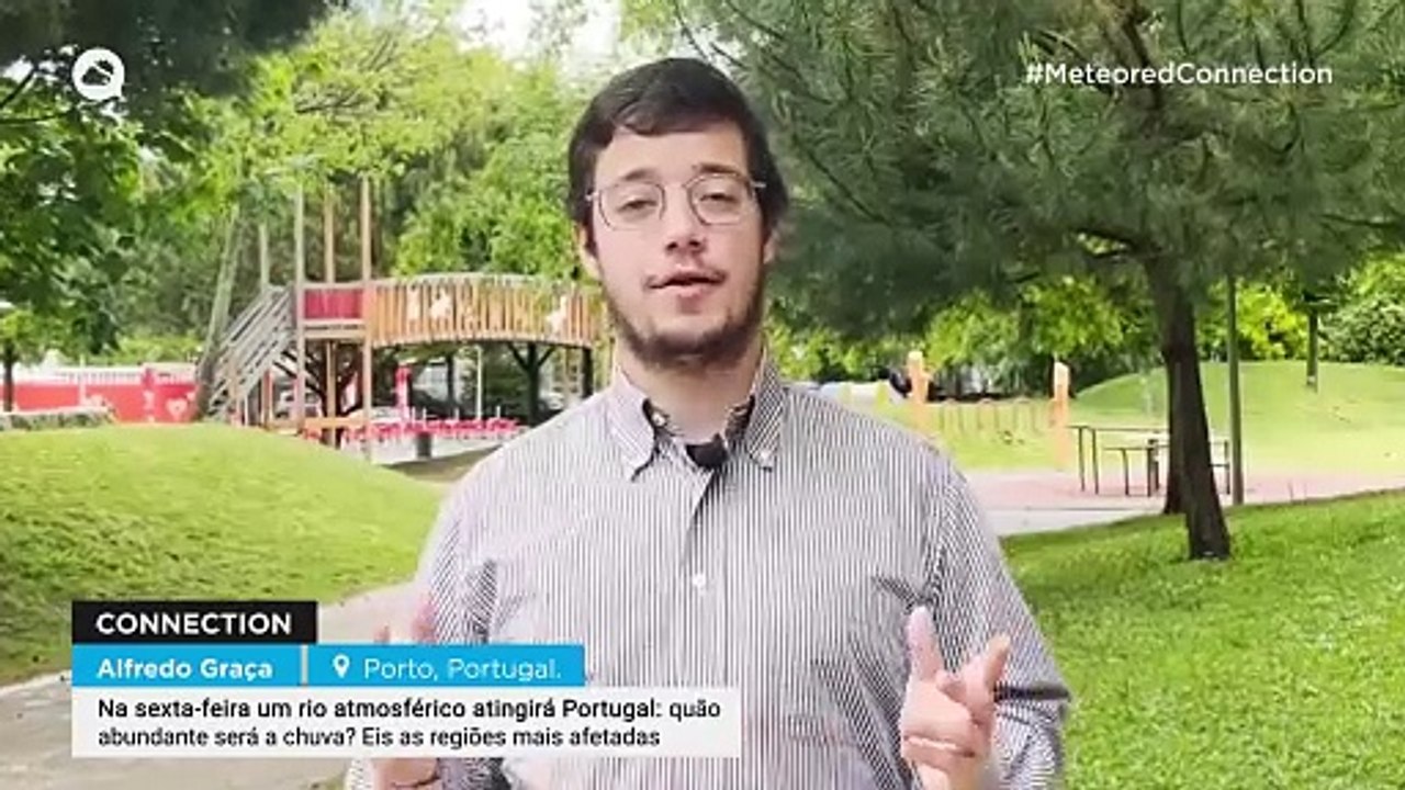 Na sexta-feira um rio atmosférico atingirá Portugal: quão abundante será a chuva? Eis as regiões mais afetadas