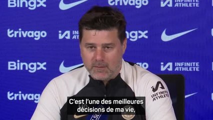Chelsea - Pochettino : "Venir en Angleterre a été l'une des meilleures décisions de ma vie"