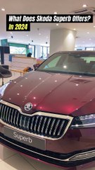 Skoda Superb 2024  Review II Most Luxury &  Safe Sedan #motorknowledgeadda #skodaindia