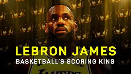 LeBron James: Basketball's scoring king