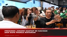 Presiden Jokowi Santap Mi