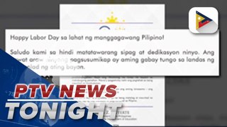 VP Sara Duterte lauds Filipino workers as PH commemorates Labor Day