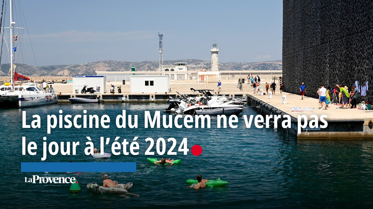 La piscine du Mucem ne verra pas le jour à l’été 2024