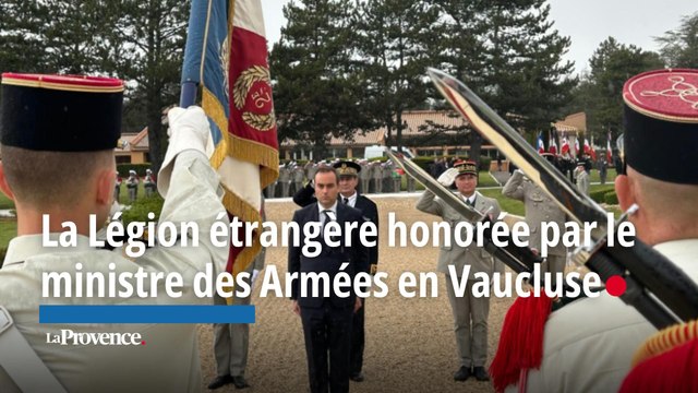 Légion étrangère : le 2e REG honoré par le ministre des Armées à Saint-Christol