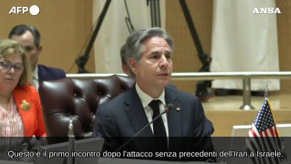 Blinken a Riyadh: "Occorre difesa integrata contro la minaccia"