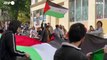 Parigi, mobilitazione di studenti filo-palestinesi alla Sorbona