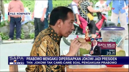 TKN Luruskan Makna Pernyataan Prabowo yang Menyebut 'Dipersiapkan' Jokowi, Ini Maksudnya!