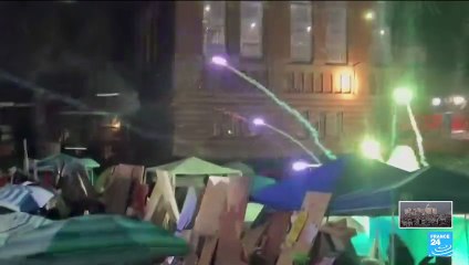 Mobilisation en soutien à Gaza : affrontements sur un campus de Los Angeles