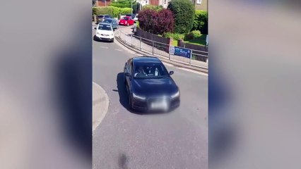 Shocking footage of young child not wearing seatbelt in Herne Bay