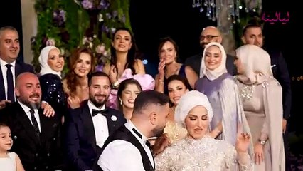 عرس رشا البيك و بشار حقي : وجود الناس اللي بنحبهم حوالينا احلى شي في هاي الليلة ..اول مخطط الي بعد العرس اطفي موبايلي .