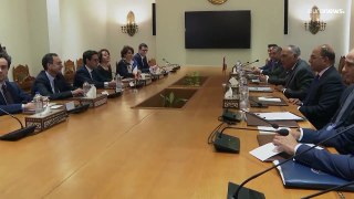 فيديو: وزير الخارجية الفرنسي يستكمل جولته الإقليمية بلقاء نظيره المصري