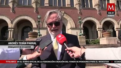 Ecuador presenta sus argumentos contra México en CIJ