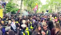 1 maggio: tensione e scontri al corteo di Parigi