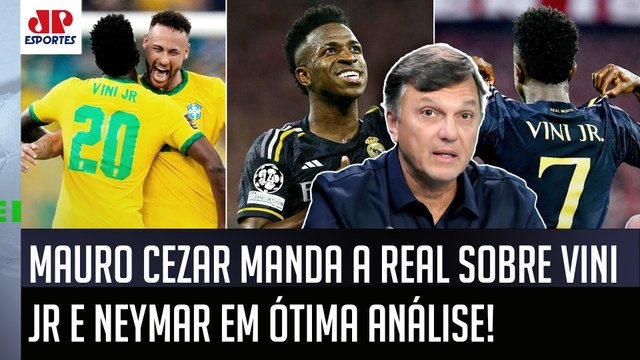 NINGUÉM LEMBRA MAIS DISSO! Mas o Vinicius Júnior com o Neymar na Copa... Mauro Cezar FALA TUDO!