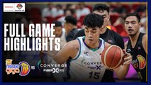 PBA Game Highlights: Converge heads to the exit door with a stunner over TNT