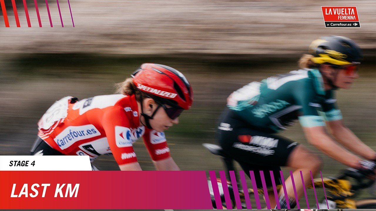 Last Km - Stage 4 - La Vuelta Femenina 24 by Carrefour.es