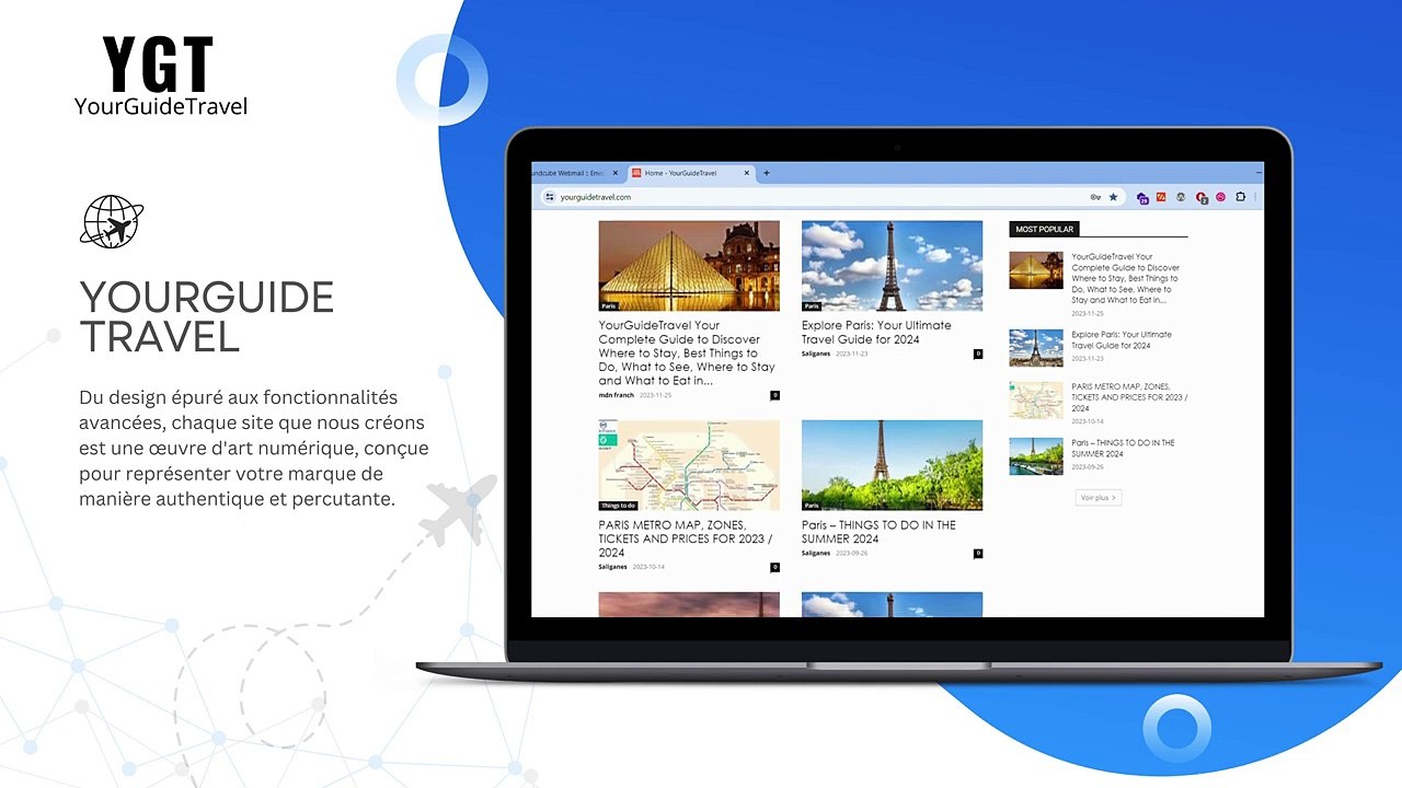 Exploration Digitale  Découvrez les Créations Web Innovantes de GHM LABS