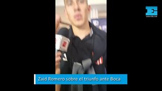 Zaid Romero analizó la victoria de Estudiantes ante Boca por la Copa de la Liga