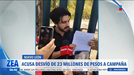 Acusan a Adrián de la Garza del desvío de 23 mdp