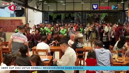 Asik, Jokowi Makan Mi Gacoan Bareng Si Mataram