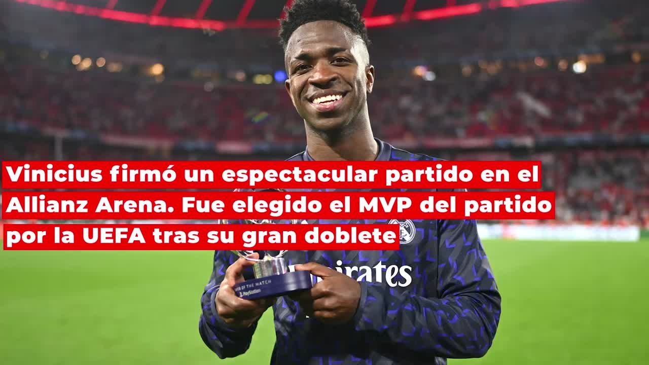 El gesto de Vinicius a Kroos tras el primer gol que no se vio en la retrasmisión