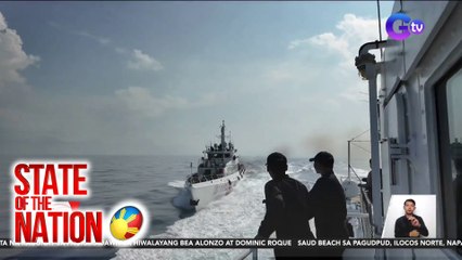 PCG, itinuloy ang pamamahagi ng supplies at krudo sa mga mangingisda sa kabila ng pag-water cannon ng Chinese vessels | SONA