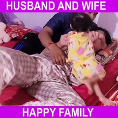 Husband and wife funny vlog