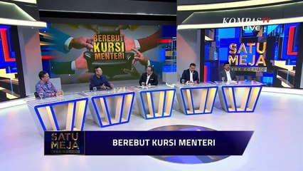 Berebut Jatah Menteri, Gerindra: Kami Masih Menunggu PDIP dan PKS | SATU MEJA