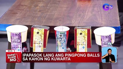 Dancing waiters ng Cavite, kumasa sa cash palaro! | Dapat Alam Mo!