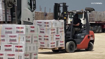 شاهد: إسرائيل تعيد فتح معبر إيريز للسماح بتدفق المساعدات إلى شمال غزة