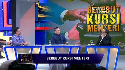 Identik Koalisi Pembagian Menteri, Syaiful Huda: PKB Tahu Diri dan Itu Ranahnya Prabowo | SATU MEJA