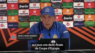 Marseille - Gasset : “Ce n'est pas qu'un club, c'est une ville entière qui joue cette demi-finale”