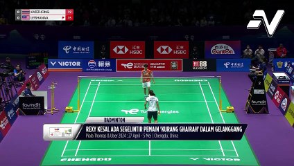 Rexy Mainaky kesal ada segelintir pemain 'kurang ghairah' dalam gelanggang