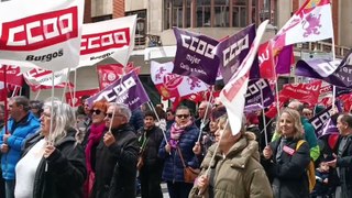 Manifestación del 1 de Mayo en Burgos
